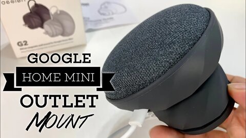 Elegant Outlet Wall Mount Holder for the Google Home Mini by KIWI design Review