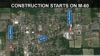 M-60 reconstruction begins in Jackson County