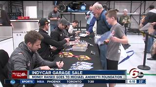 IndyCar garage sale raises money for Michael Andretti Foundation