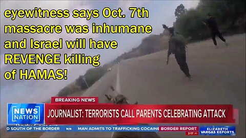 October 7th, 2023 - eyewitness of HAMAS terrorists murdering Israel civilians