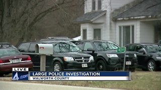 Police still present at Walworth County farmhouse