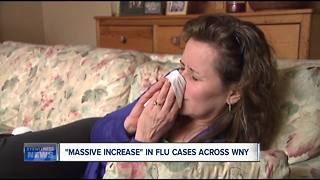"Massive increase" in flu cases across WNY--6pm