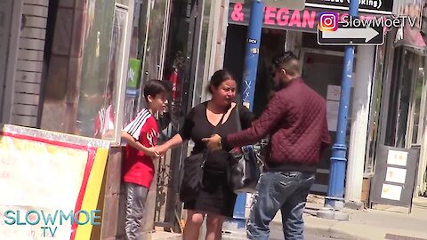 Social experiment: Child abused by stranger in public