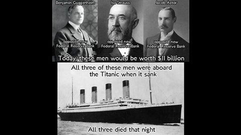 A Titanic Story about the Federal Reserve Bank
