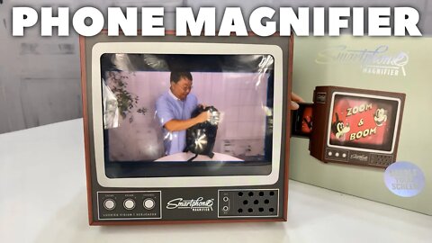 Retro TV Phone Screen Magnifier Review