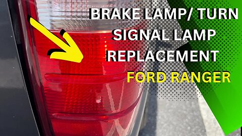 Ford Ranger Brake Lamp Bulb/ Rear Turn Signal Bulb Replacement