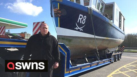 UK fisherman takes boat to petrol station to fill up on white diesel after red diesel price increase