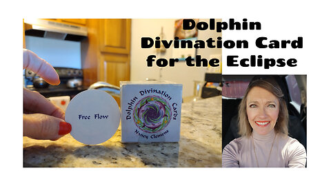 Dolphin Divination Card for the Eclipse