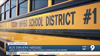 TUSD facing bus driver shortage