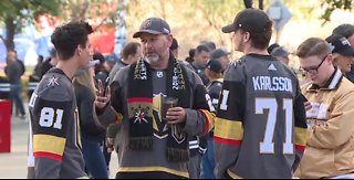 Fans enjoy Golden Knights Game 4 victory against Sharks