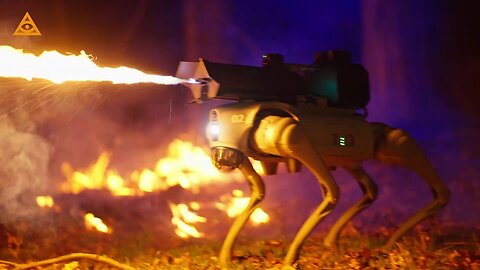 Thermonator: the first-ever flamethrower-wielding robot dog. What could go wrong?