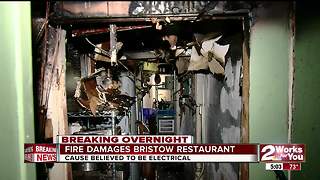 Bristow's Beach House Restaurant damaged by fire