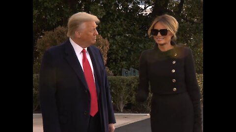 FAREWELL DEPARTURE: President and First lady's departure (1/20/2021)