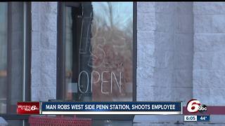 Penn Station employee shot in shoulder during robbery