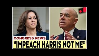 Watch Mayorkas BEGS for 'no impeachment' after SH0CKING 'open b0rder' confirm at hearing