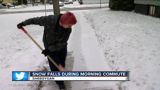 Neighbors prepared for snowfall in Sheboygan