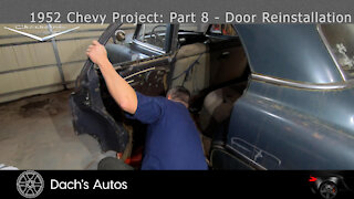 1952 Chevy Styleline Deluxe Rebuild: Part 8 - Door Fitment