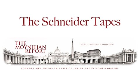The Schneider Tapes: Coming Wednesday, November 10th at 12:00 PM EST