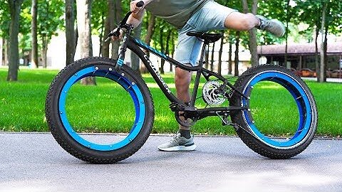 Insane Hubless Bicycle
