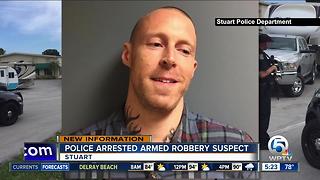 Police arrest armed robbery suspect in Stuart