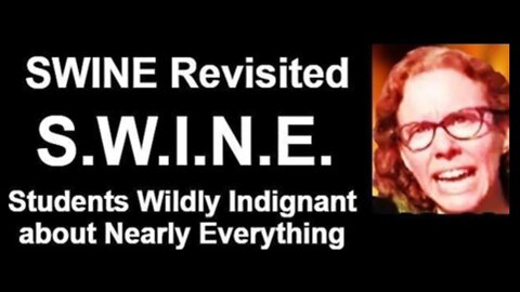 S.W.I.N.E. Revisited: Students Wildly Indignant about Nearly Everything