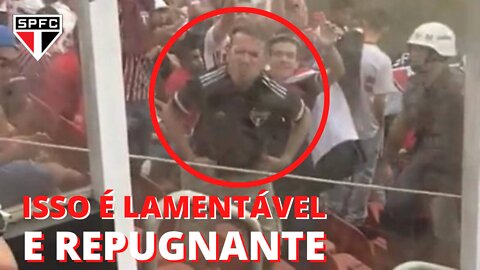 🚨 ATO LAMENTÁVEL 🚨 Agressor Se Passa Por Torcedor Para Cometer Crime No Morumbi (VÍDEO))