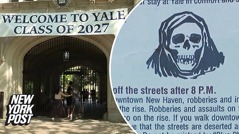Yale students welcomed to campus by ominous Grim Reaper crime survival guides: 'Good luck'