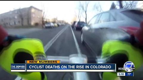 Cyclist deaths increase in Colorado, average victim age at 45