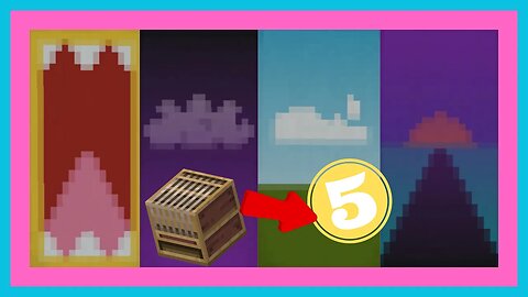 5 Cool Banner Ideas | Minecraft