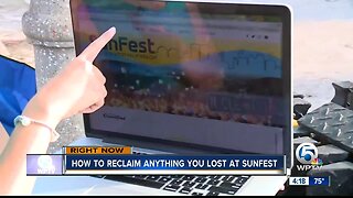 How to reclaim anything you lost at SunFest