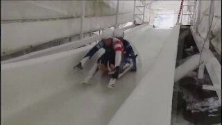 Brookfield high school student training in the sport of luge for 2026 Olympic Games
