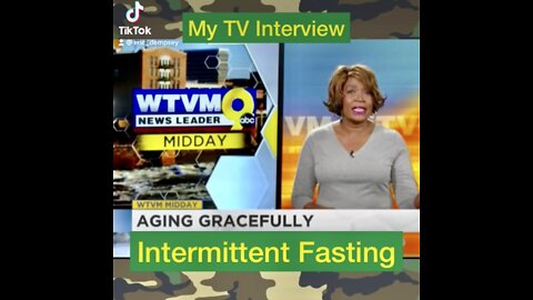 My TV Interview About Intermittent Fasting