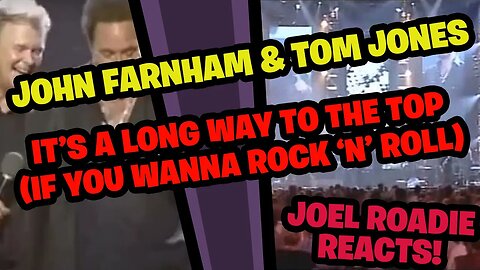 Tom Jones & John Farnham Sing "It's a long way to the top" by AC/DC - Roadie Reacts