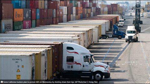 Truckers Plan LA/Long Beach Work Stoppage Wednesday To Protest AB5