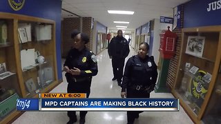 Milwaukee police captains are making black history