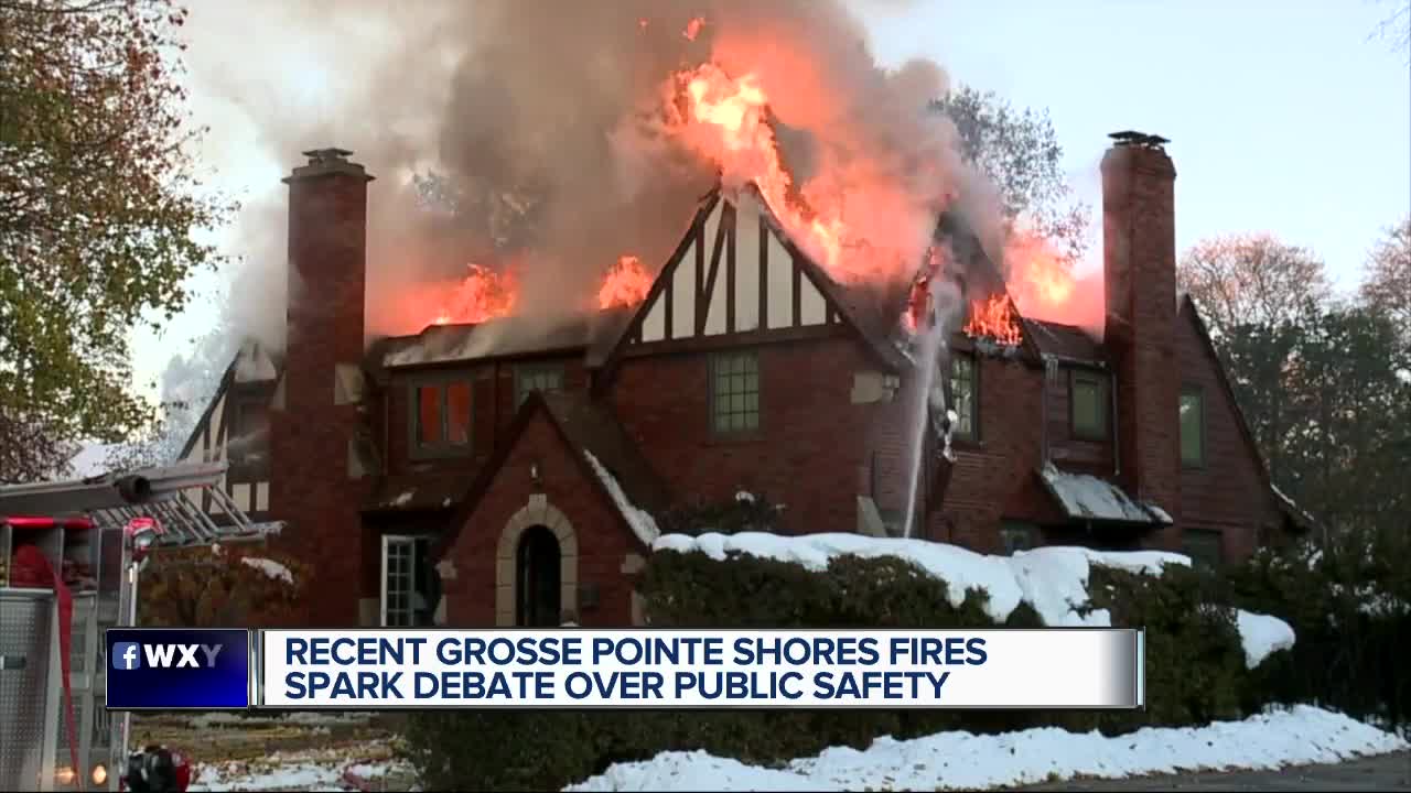 Recent Grosse Pointe Shores fires spark debate over public safety