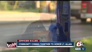 Southport community comes together to honor life of Lt. Aaron Allen