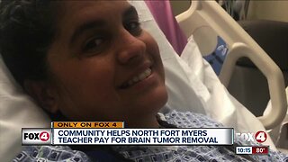 Support pouring in for North Fort Myers teacher that underwent emergency brain surgery