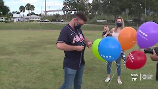 Colorblind Atlanta Braves pitcher Grant Dayton sees color for first time thanks to gift from wife