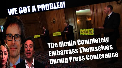 The British Media Completely Embarrass Themselves During Daily Press Conference