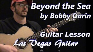 Beyond the Sea by Bobby Darin Guitar Lesson