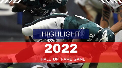 2022 hall of fame game highlights