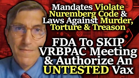 Mass Murderers & Drug Forcers Can't Walk Free: Nuremberg-Style Death Penalties