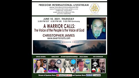 Christopher James - A Warrior Calls: The Voice of the People is the Voice of God"