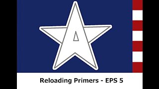 Homemade Primers: EPS 5 Part 1 - Primers made with Styphnic Acid