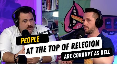 People at the top of religion are just as bad as a politician.