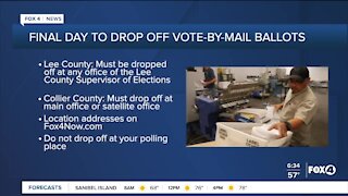 Where to drop off vote-by-mail ballots on Election Day