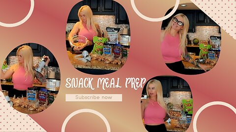 Healthy snack for meal prep / SAVE Time and Money