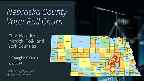 Voter Roll Churn in Five Nebraska Counties