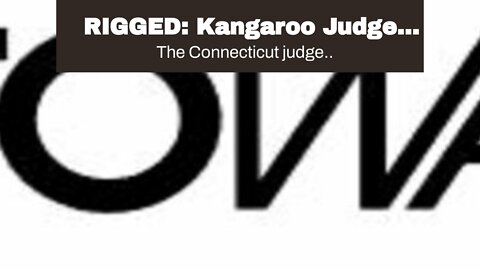 RIGGED: Kangaroo Judge Says Alex Jones Will Be Found Guilty in Sandy Hook Case